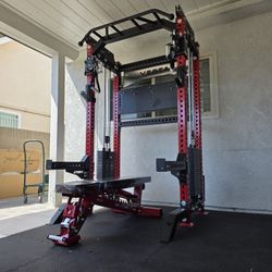 Vesta Pro Series 2in1 Squat Rack | Functional Trainer | 400lb Weight Stack | Commercial Grade | Gym Equipment | FREE DELIVERY🚚 🔴Plus SALES TAX 💲
