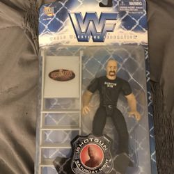 1998 WWF Jakks Pacific Shotgun Saturday Night Series 1 Stone Cold Steve Austin