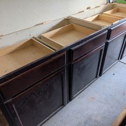 Free Cabinets -2 Section With 4 Doors And 4 Drawers
