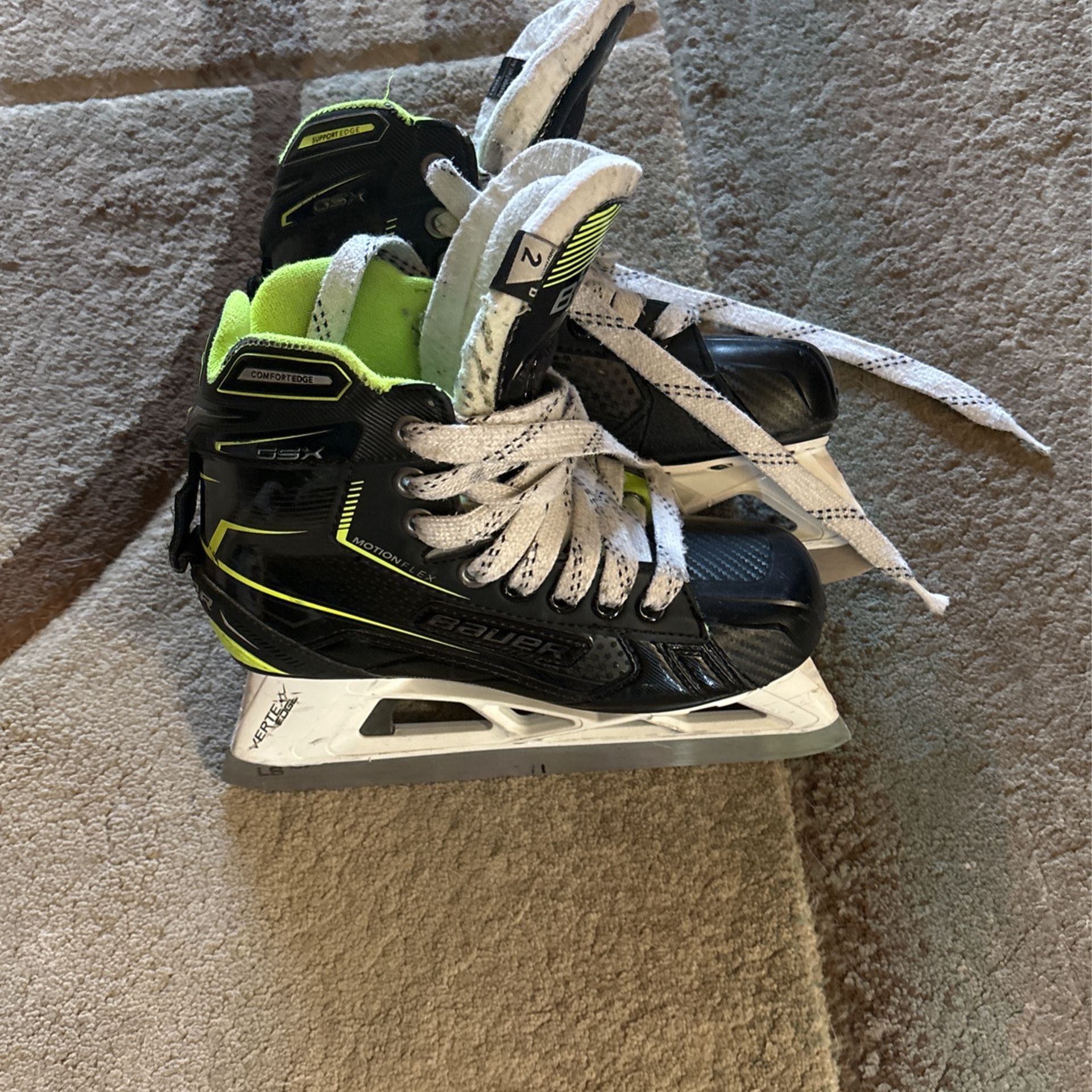 Bauer goalie skates junior sale