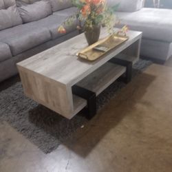 Rustic Oak Coffee Table  