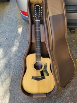 Taylor 12 string acoustic electric guitar