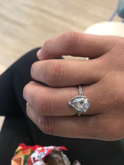 Teardrop .925 ring pandora