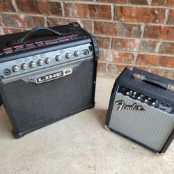 2 Guitar Amplifiers For $130