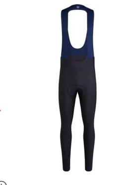 Brand New! 1x RAPHA Core Cargo Winter bib tights Dark Navy / Navy 2XL