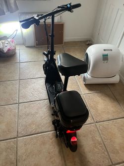 Electric Scooter with Seat for Adults