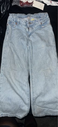 Light Wash Wide Leg Jeans