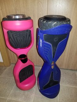 Hoverboards pink and blue Jetson Bluetooth