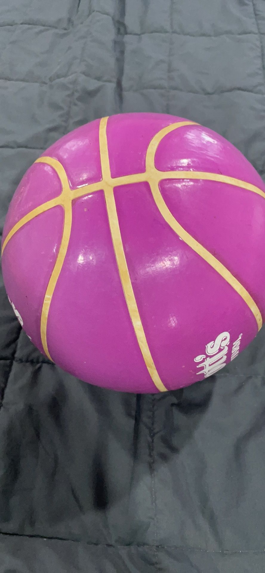 BADEN KNOTTS BERRY FARM PARK ARCADE BASKETBALL PINK PLASTIC SMOOTH THEME PARK
