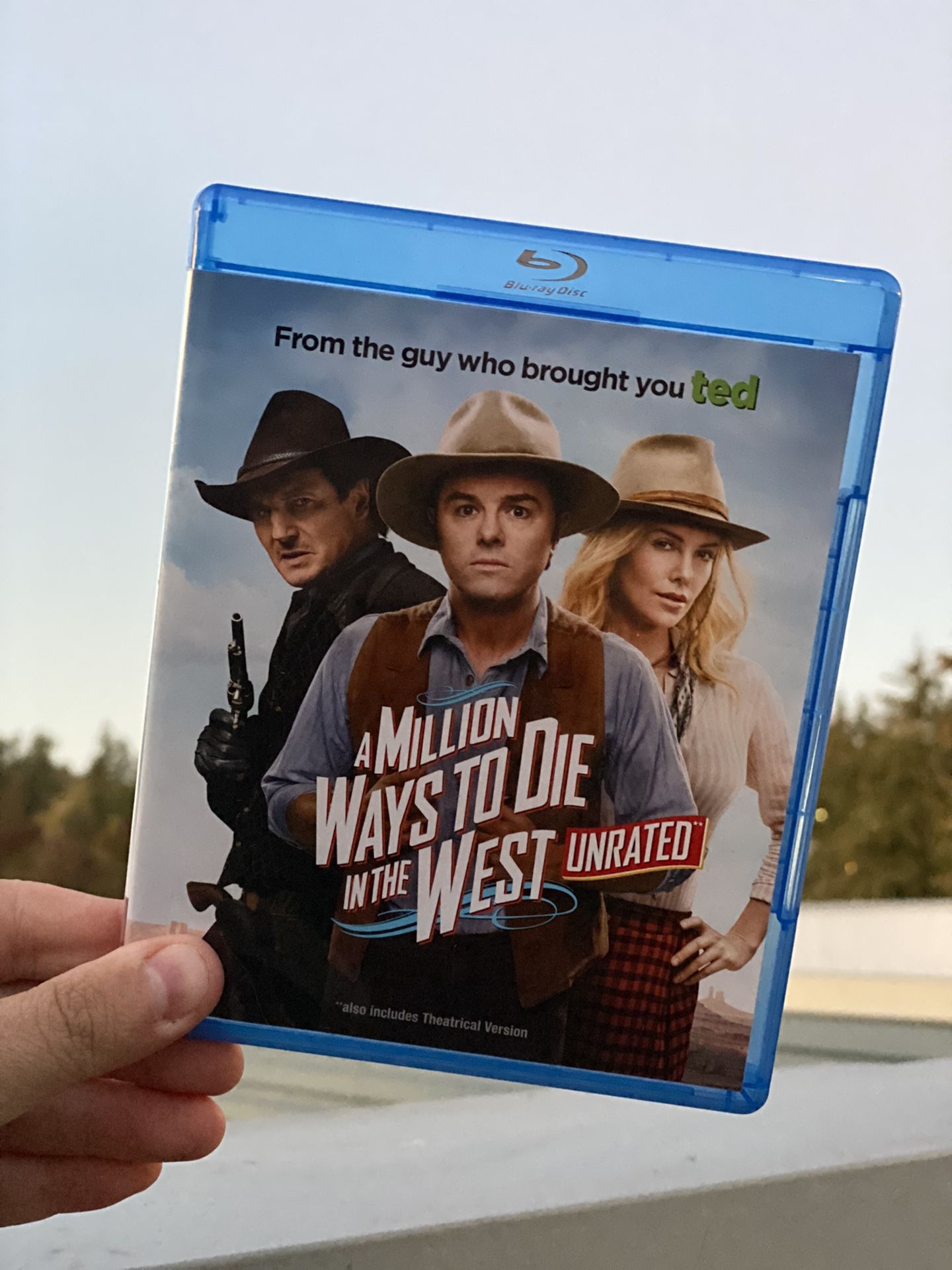 A MILLION WAYS TO DIE IN THE WEST (Unrated Version), BluRay (Like New)
