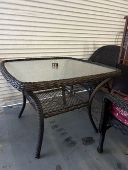 $145 Patio Table With Chairs Included!