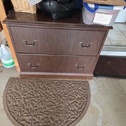 Brown Filing Cabinet - 36x22x29 inches