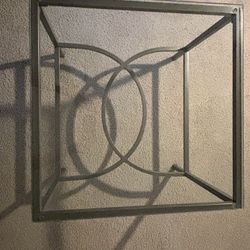 Glass Table For Indoor/outdoor Setting.
