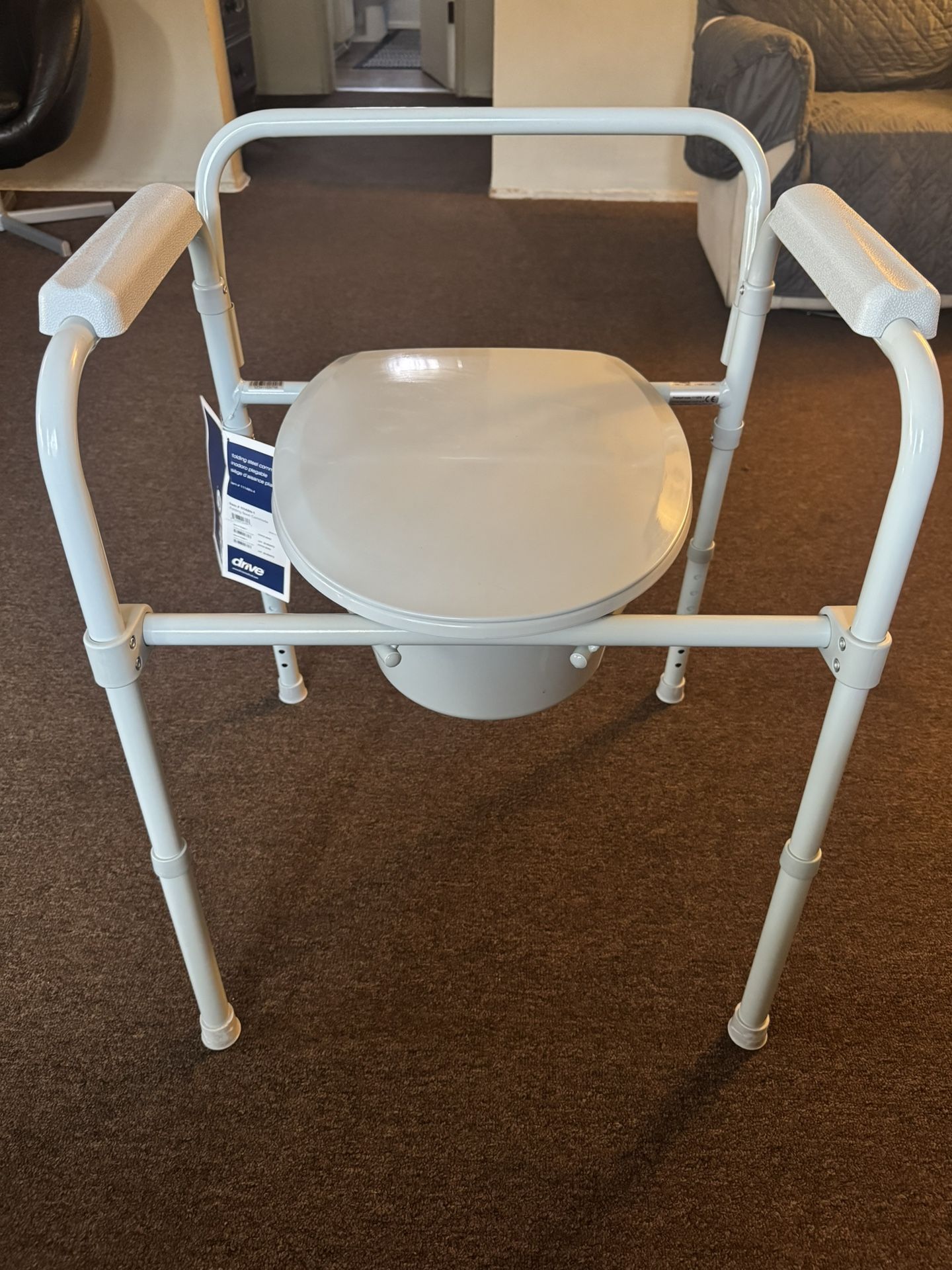 Drive Folding Steel Commode