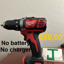 Milwaukee drill $50.00 new firm on price