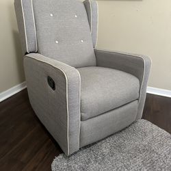 Crib And Nursery chair 