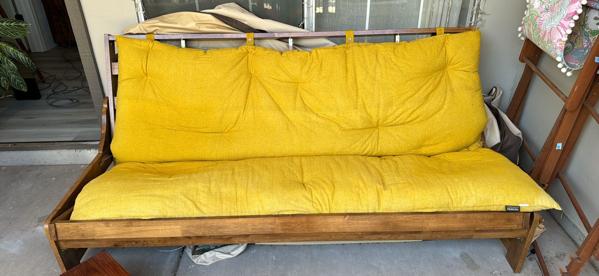 Futon Sofa Bed With Authentic Japanese Mattress. Co