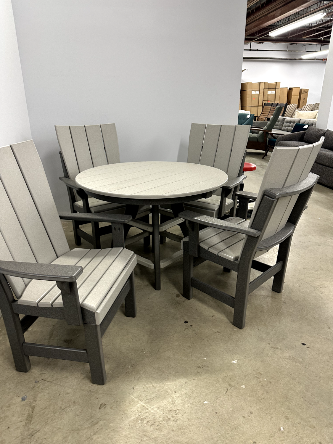 Amish Polywood Outdoor Dining Set - Delivery and Financing Available!