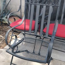 3 Iron Chairs