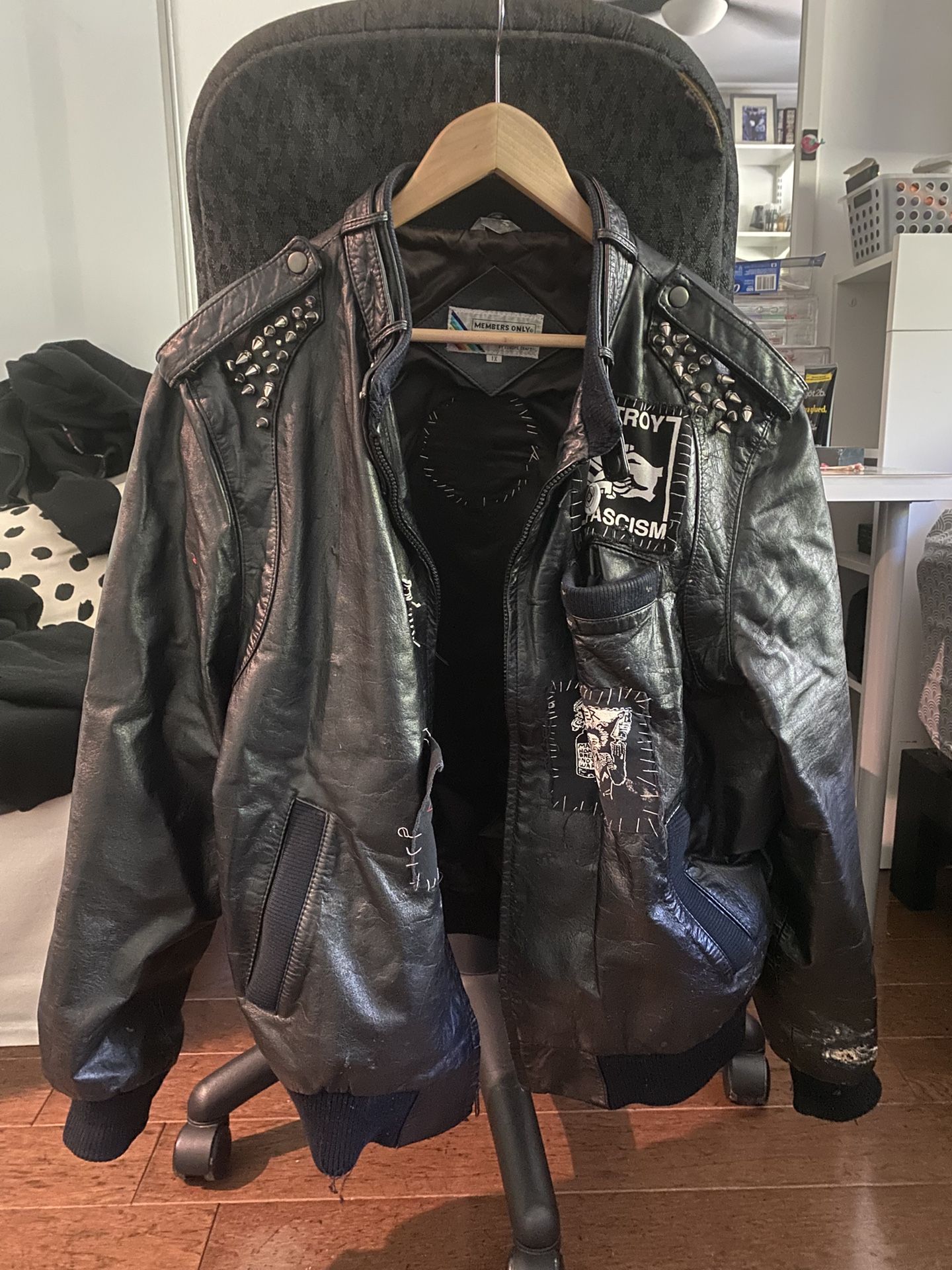 Members Only Leather Jacket