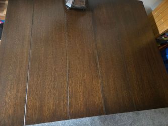 Kitchen table wood and 4 chairs