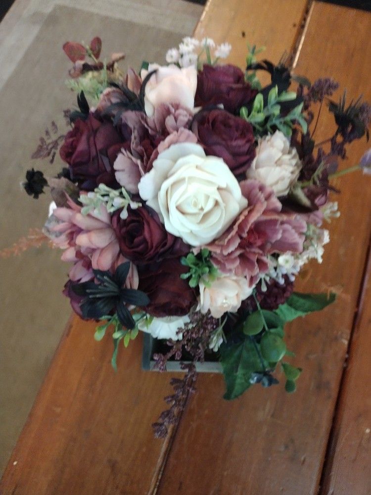 Custom Silk Wedding Bouqets/Centerpieces