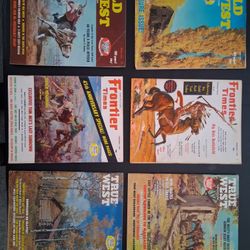Vintage  Western Americana Magazines