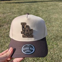 Custom Aztec Dodgers Hat 