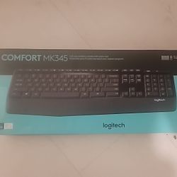 Comfort MK345 Logitech Wireless Keyboard And Mouse 