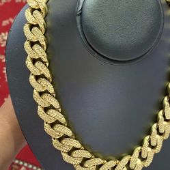 112grams 10k Gold Solid Chain 