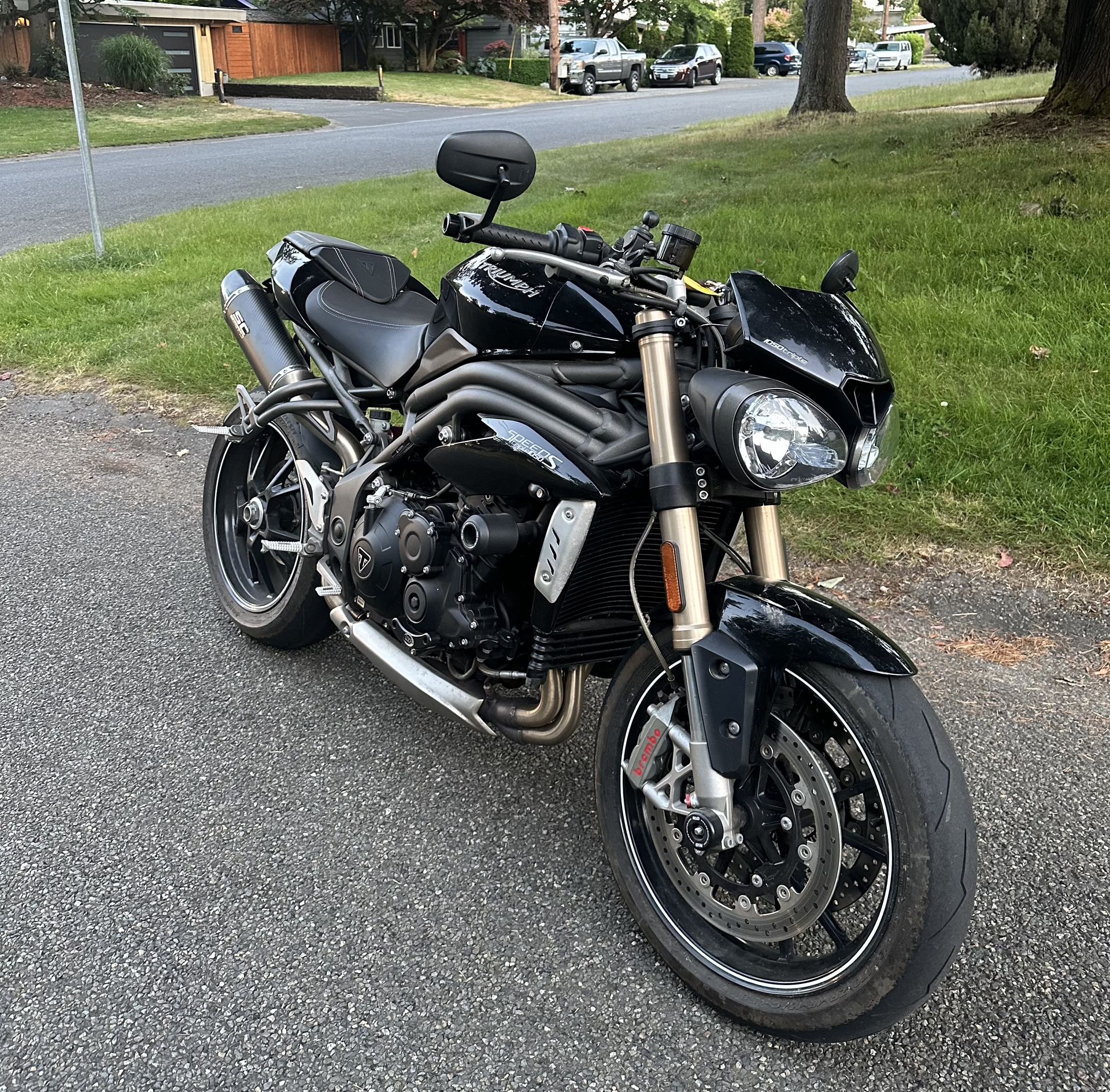 2016 Triumph Speed triple 1050s