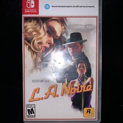 LA Noire Nintendo Switch