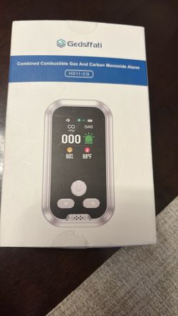Gas And Carbon Monoxide  Alarm