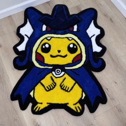 Pokemon Poncho Pikachu Rug 