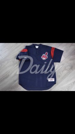 MLB Indians Baseball Jersey XL