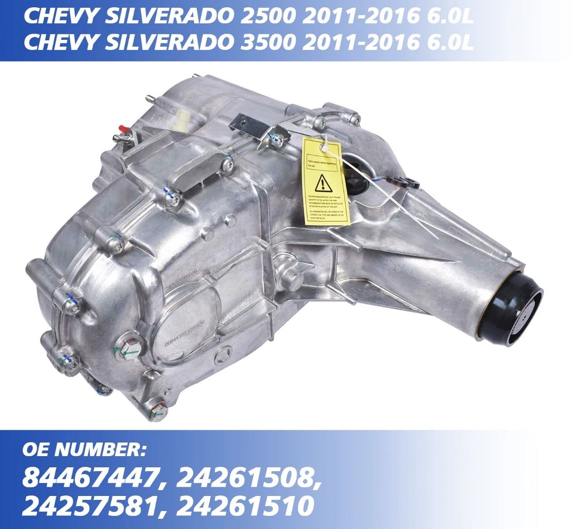 Chevrolet Silverado Sierra Transfer Case Assembly 2(contact info removed) HD pickup 6.0L