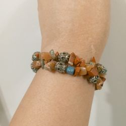 Vintage Natural Stones Bracelet