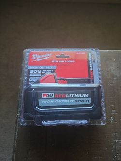 Milwaukee High Output XC 6.0 & 2 XC 5.0