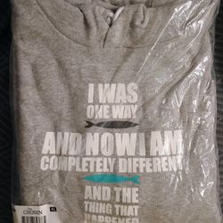 The Chosen Gray Hoodie In Size XL