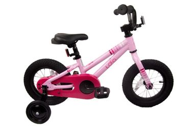 Kids Bike Girls Baby Pink  12” with Training Wheels New In The Box $50 
