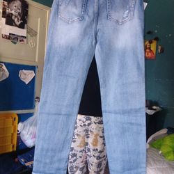 Blue Pants Size 13 To 31
