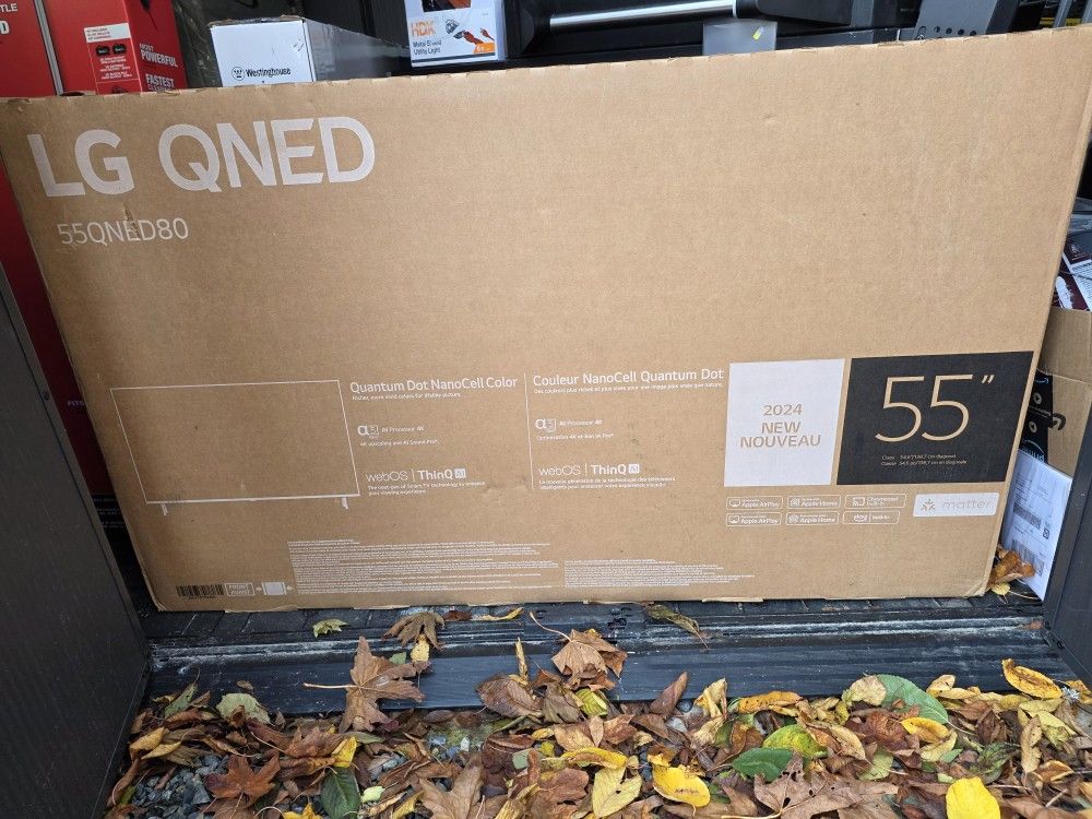 LG 55" Class 4K Smart LED TV - QNED80T