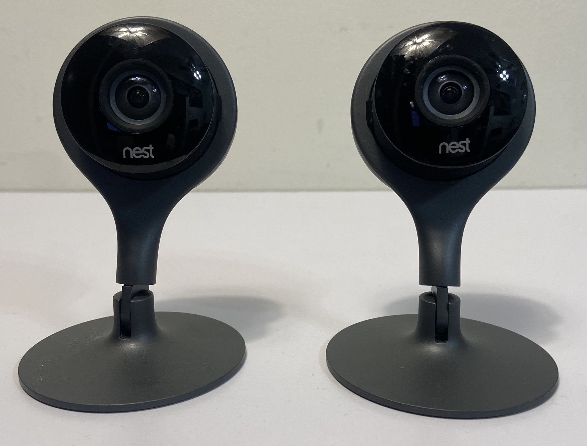 Lot Of 2 Google Nest Cam A0005 Indoor 1st Generation Wired Security Camera (#549)