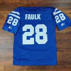 Starter Indianapolis Colts Marshall Faulk Throwback 1998 Jersey 