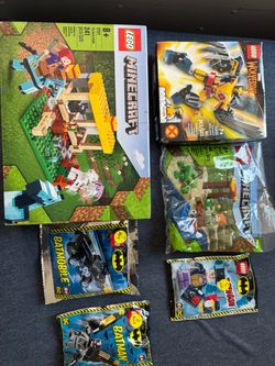 Legos sets/foil bags/poly bags