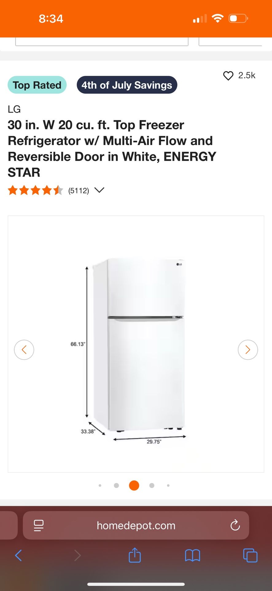 LG Refrigerator