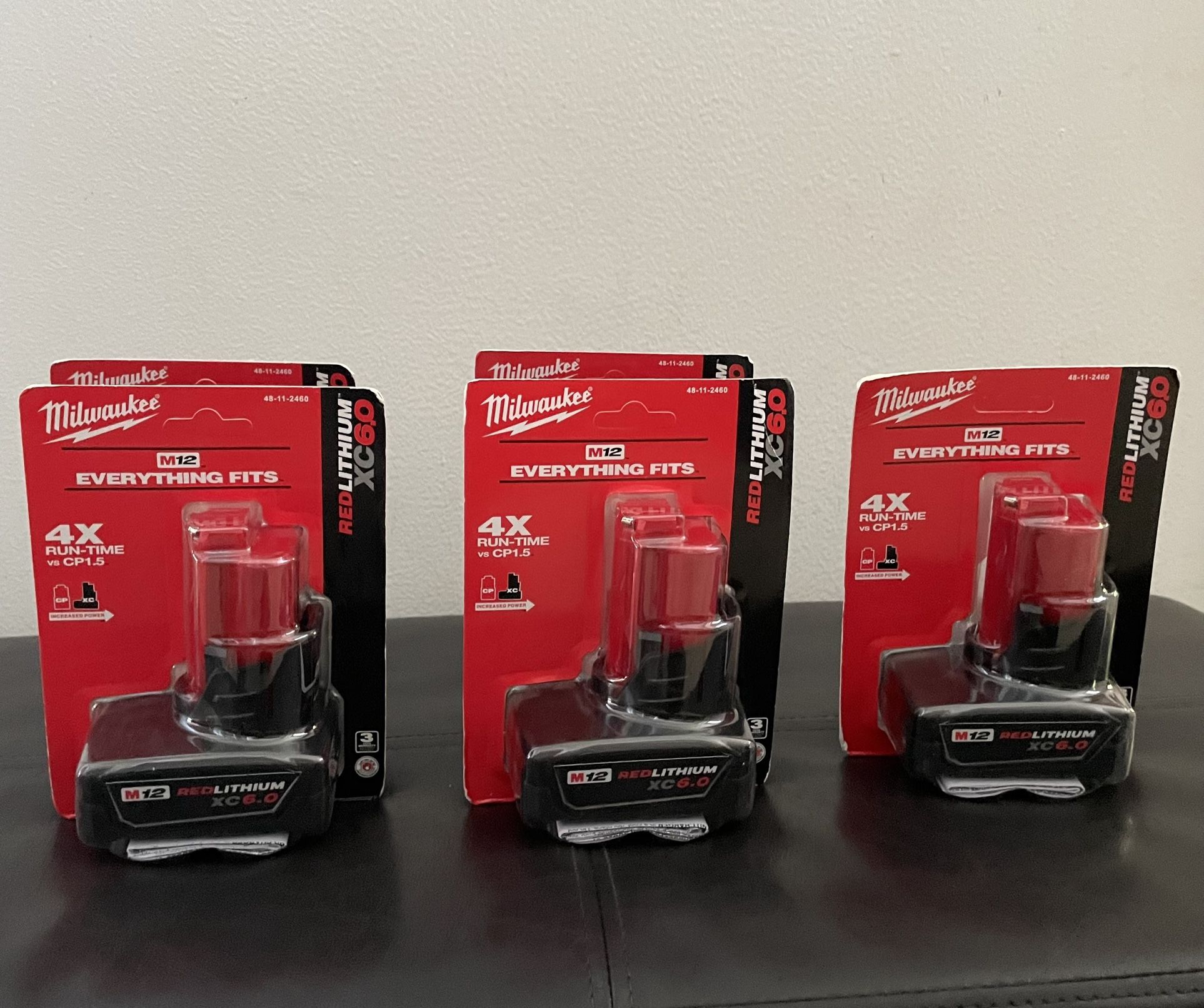 Milwaukee M12 6.0 Batteries
