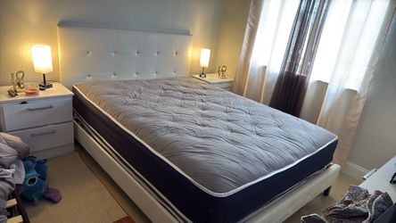 Cama y colchón