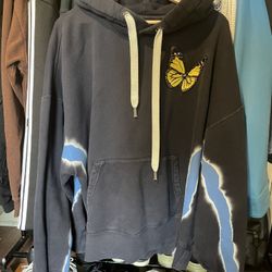Palm Angels Tie Die Butterfly Hoodie 