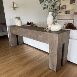 Rustic Console Table 